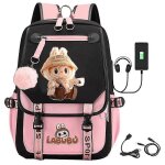 Sac a dos de chargement usb pour etudiants, cartable pour hommes, femmes et enfants