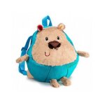 Sac a dos enfant tout doux peluche animal ours brun - 24x24x14cm - creche, ecole maternelle - fille, ... Sac a dos enfant tout doux peluche animal ours brun - 24x24x14cm - creche, ecole maternelle - fille, ...