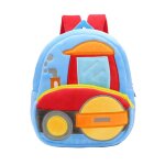 Sac a dos pour enfants, jouet en peluche, dessin anim, bulldozer, pelle, grue, vhicule d'ingnierie, ...