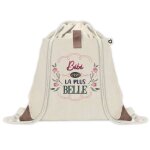 Sac � dos avec pochette b�b� la plus belle sac de gym et sport, sac doudou enfant cadeau f�te des m�res ...