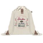 Sac � dos avec pochette doudou la plus belle sac de gym et sport, sac doudou enfant cadeau f�te des m�res ...