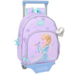 Sac a dos a roulettes maternelle reine des neiges spirit 34 cm trolley haut de gamme
