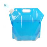 Sac a eau pour boire, 5l / 10l, ext�rieur, pliable, pliable, conteneur, camping, randonn�e, pique - nique, ...