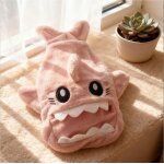 Sac a eau chaude pour enfants, sac d'eau chaude 2 en 1 en peluche, sac d'eau chaude plug - in de 1 litre, ...
