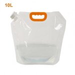 Sac d'eau pliable pe 5l / 10l, grande capacité, résistance aux basses températures, pour voyage Sac d'eau pliable pe 5l / 10l, grande capacité, résistance aux basses températures, pour voyage