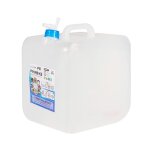 Sac a eau portable pliable en plein air avec robinet, sac seau de stockage de voiture, sac a eau d'urgence, ...