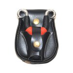 Sac de fronde en cuir, sac de fronde durable sans d�formation, pack de taille, boule d'acier, sac tout ...