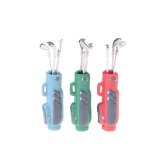 Sac de golf miniature echelle 1:12 pour maison de poupe, avec 3 btons, jouet pour enfants, jouets classiques ...