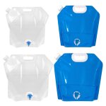 Sac d'hydratation pliable, capacité 5l + 10l, 4 pièces, pour l'extérieur, randonnée, camping, réservoir ... Sac d'hydratation pliable, capacité 5l + 10l, 4 pièces, pour l'extérieur, randonnée, camping, réservoir ...
