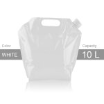 Sac d'hydratation pliable de grande capacit�, en pe, pour l'ext�rieur, sans odeur, avec fermeture de ...