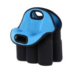 Sac isotherme en noprne avec 6 paquets, protection pour toutes les boissons avec poigne de transport ...