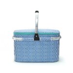 Sac isotherme pour pique - nique en plein air, 25l, avec poign�e en aluminium pliable, panier fourre ...