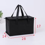 Sac isotherme portable en aluminium, pour boisson, bire, pique - nique, bote a djeuner, bento, accessoires ...