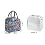 Sac isotherme portable, glacire, bote a djeuner, emballage isolant, thermo - alimentaire, sac de pique ...