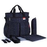 Sac a langer bb avec bretelles rglables, marine