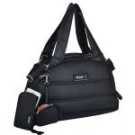 Sac a langer doudoune noir