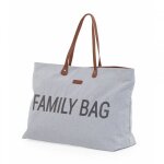 Sac a langer family bag canvas gris