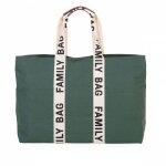 Sac a langer family bag signature canvas vert Sac a langer family bag signature canvas vert