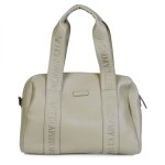 Sac a langer mommy club signature simili cuir vert - childhome