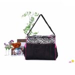 Sac a langer quotidien - ohp - girafe - rose - bandoulire - 8 poches