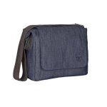 Sac a langer small messenger update bleu denim - lassig