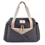 Sac a langer sydney gris fonc�