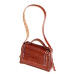Sac a main en cuir pour maison de poup�e 1:6 1:12, sac a bandouli�re pour dames, accessoire de poup�e ...