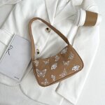 Sac a main vintage en toile imprim animal pour femmes, sac a bandoulire, petits sacs carrs dcontracts ...