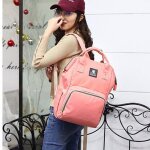 Sac multi - fonctionnel imperm�able a la mode pour m�re et b�b�, sac a couches pour femmes enceintes, ...