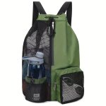 Sac de natation filet cordon sac a dos avec sac humide sac a dos de plage
