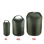 Sac de natation portable 8l 40l 70l, nouveau sac sec etanche, pochette de rangement pour camping randonne ...