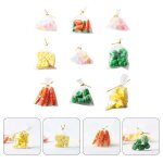 Sac de nourriture miniature, maison de poupe, mini pain ensach, bonbons et lgumes, style mixte