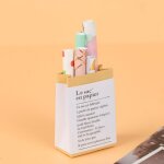 Sac en papier pour emballage de roses miniatures, maison de poup�e, d�cor de sc�ne de shopping, mini ...