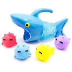 Sac de p�che en r�seau pour enfant, canard et poisson, jouet, cours de natation, jeu d'et�, poup�e de ...