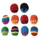 Sac de pied fait a la main, balle de jonglerie magique, balle souple pour enfant en plein air