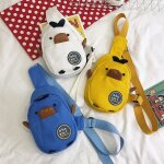 Sac de poitrine en toile pour enfants, 1 pièce, mignon, a bandoulière, incliné, en peluche, pour filles, ... Sac de poitrine en toile pour enfants, 1 pièce, mignon, a bandoulière, incliné, en peluche, pour filles, ...