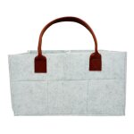 Sac de rangement de bureau multifonction pour magazines, tissu en feutre, organisateur de bureau, sac ... Sac de rangement de bureau multifonction pour magazines, tissu en feutre, organisateur de bureau, sac ...