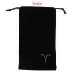 Sac de rangement pour cartes de tarot, 19. 5cm x 11cm, 12 constellations en velours, sac de rangement ...