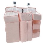 Sac de rangement de chevet pour b�b�, panier suspendu multifonctionnel, organisateur de couches, caddie ...