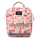 Sac de rangement etanche multifonctionnel - pour sac m�re et b�b� - grande capacit�, voyage - rose ch�teau ...