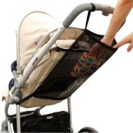 Sac de rangement en filet pour poussette de bébé, sac de rangement en filet suspendu pour chariot de ... Sac de rangement en filet pour poussette de bébé, sac de rangement en filet suspendu pour chariot de ...