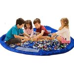 Sac de rangement pour jouets, tapis de jeu pour enfants, grand sac de rangement, tapis pliable pour bbs, ...