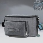 Sac de rangement multifonction pour poussette avec porte - gobelets isothermes, imperméable, bretelles ... Sac de rangement multifonction pour poussette avec porte - gobelets isothermes, imperméable, bretelles ...