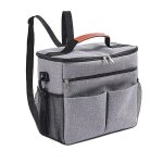 Sacs de rangement polyvalents pour poussette avec plusieurs poches pour couches, collations et plus encore ...