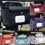Sac de rangement pour poussette de b�b�, sac a couches pour maman, landau de grande capacit�, accessoires ...
