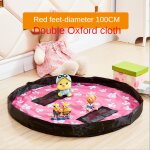 Sac de rangement rapide pour jouets de bb, grand sac de rangement portable a faisceau pour jouets blocs ...