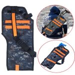 Sac de rangement rglable pour pistolet sac a dos pour pistolet jouet sac de rangement pour nerf n - ...