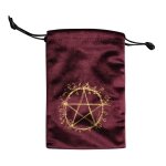 Sac de rangement de tarot pentagramme en velours, sac de rangement de paquet, sac de rangement a cordon ... Sac de rangement de tarot pentagramme en velours, sac de rangement de paquet, sac de rangement a cordon ...