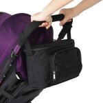 Sac de rangement universel pour poussette, organiseur de poussette etanche
