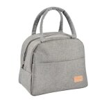 Sac repas isotherme gris chin� - beaba
